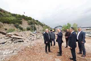 D�L�SKELES� SAH�L �K�NC� ETAP PROJES�NDE �LK