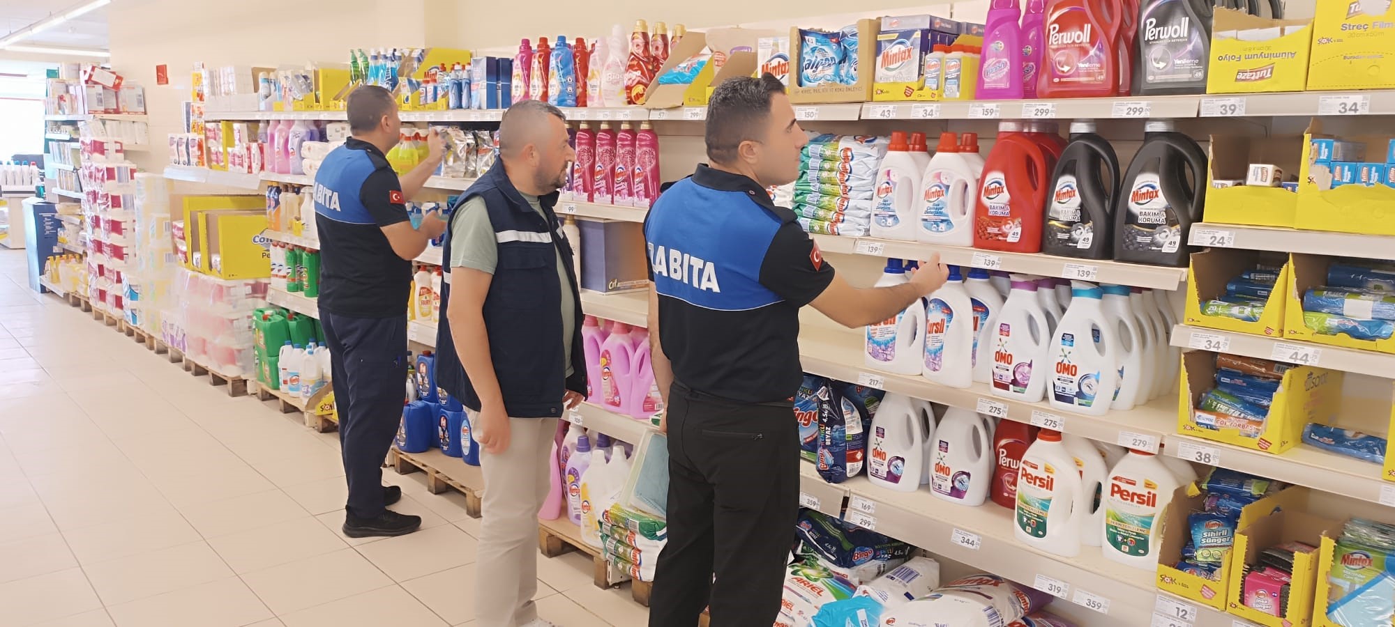 Dilovasnda Zabta Ekiplerinden Geni apl Denetim