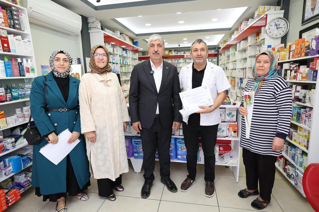Bakan merolundan Eczaclar Gn Ziyareti