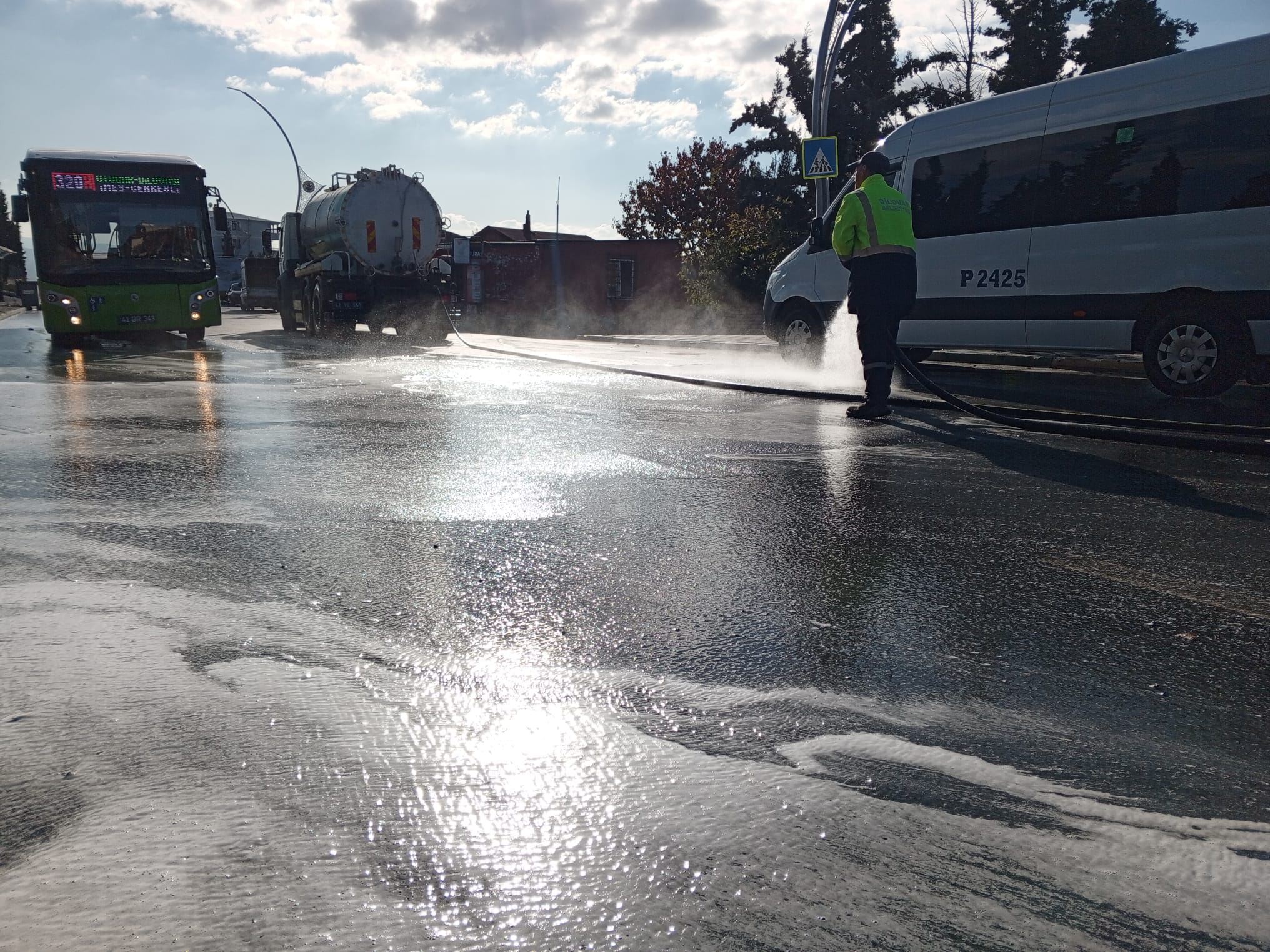 Ana Arterler Deterjanl Su ile Temizlendi