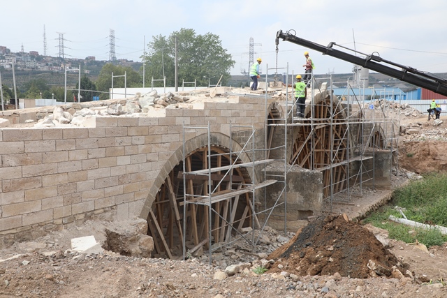 Dilovasndaki tarihi kpr restore ediliyor