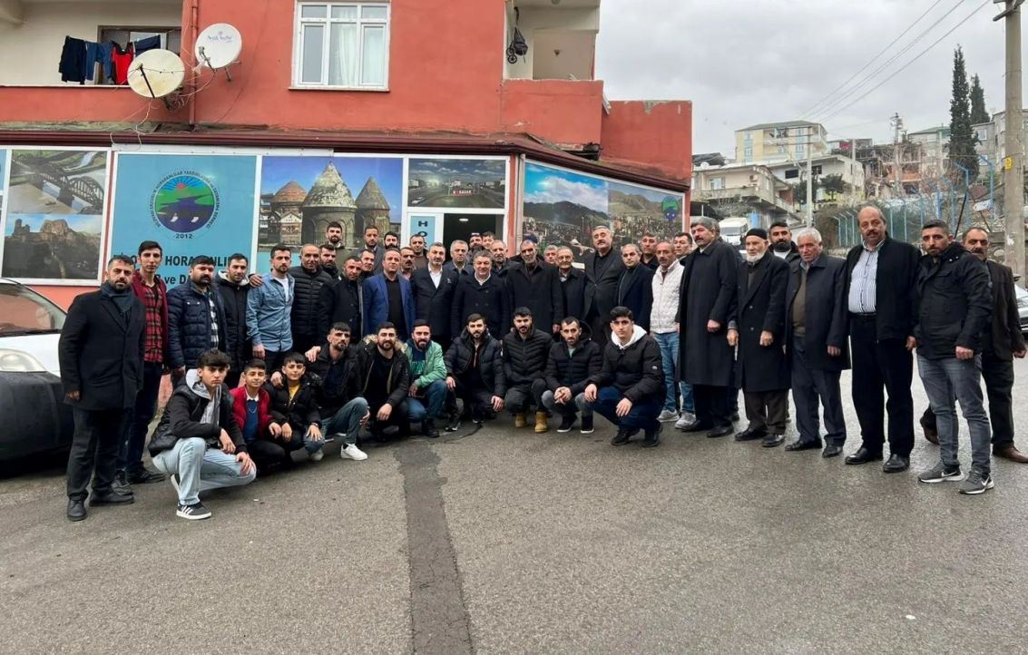Belediye Başkanımız Hamza Şayir´den Horasanlılara Ziyaret