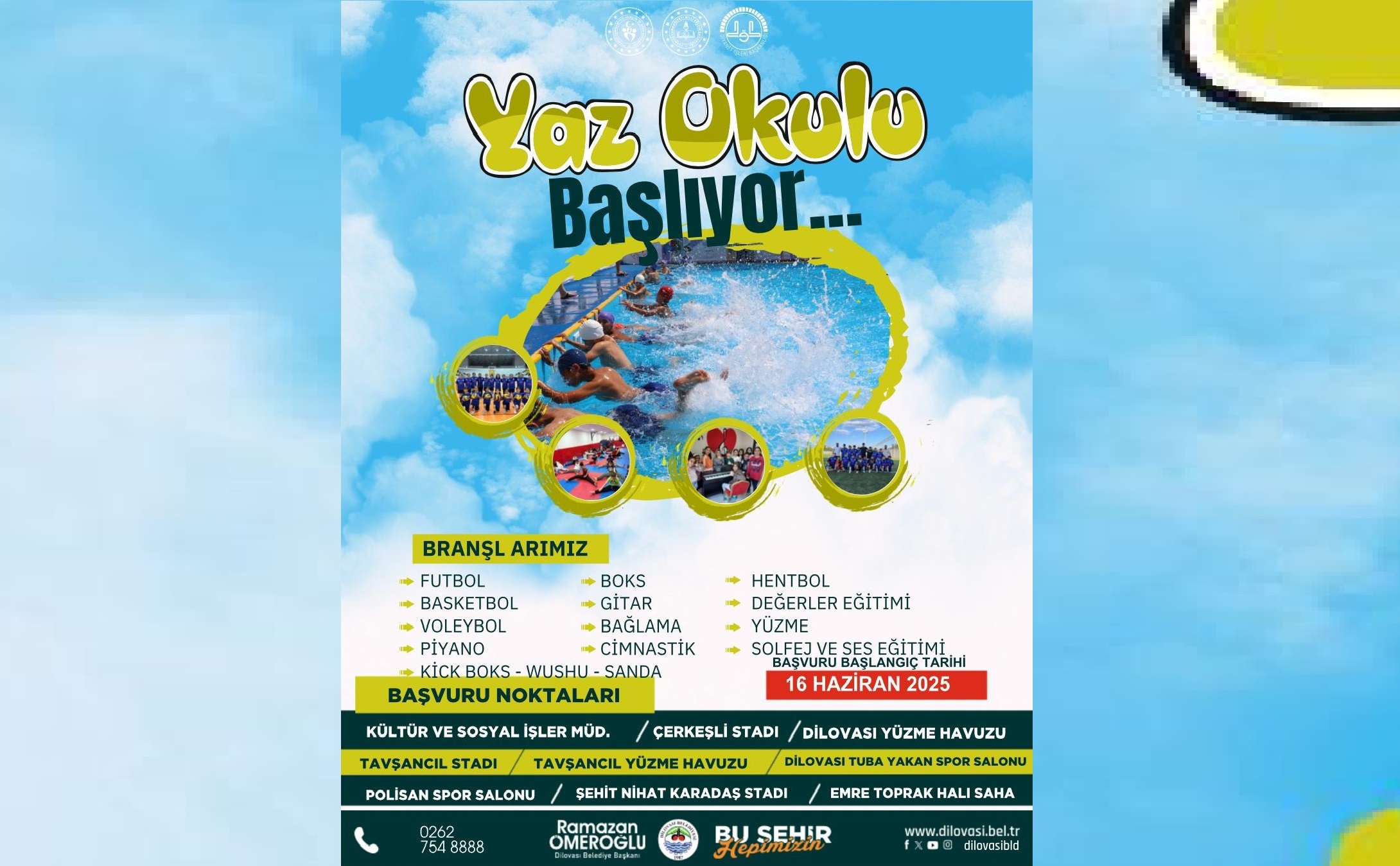 Bakan merolundan ocuklar in Dopdolu Yaz Program